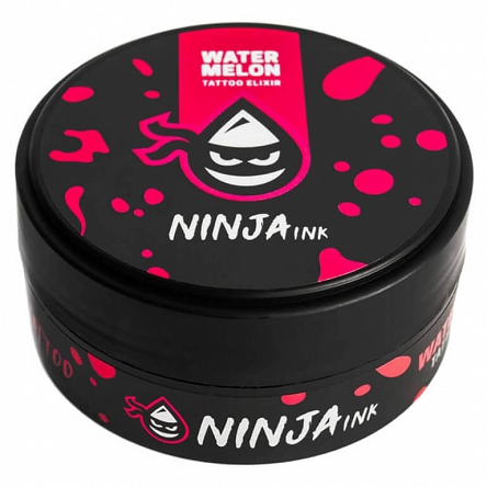 Krem Ninja Ink Tattoo Elixir Watermelon do pielęgnacji skóry tauażu o zapachu arbuza 100ml Kremy do ciała Ninja Ink Tattoo