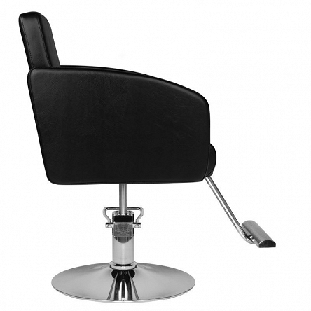Fotel fryzjerski Hair System HS40, czarny dostępny w 48h Fotele fryzjerskie Hair System 5906717420085