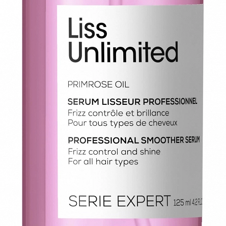 Olejek Loreal Liss Unlimited wygładzający i rozświetlający włosy 125ml Olejki do włosów L'Oreal Professionnel 3474636974320