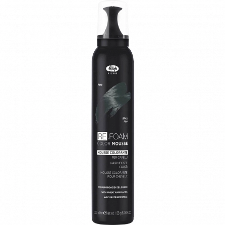 Pianka koloryzująca Lisap Re.Foam Color Musse do włosów, różne kolory 200ml Szampony i spraye koloryzujące Lisap 1303000130012