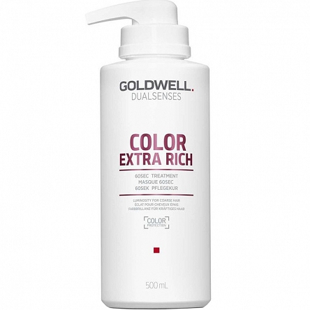 Maska Goldwell Dualsenses Color Extra Rich 60s nabłyszczająca do grubych włosów farbowanych i naturalnych 500ml Maski do włosów Goldwell 4021609061151