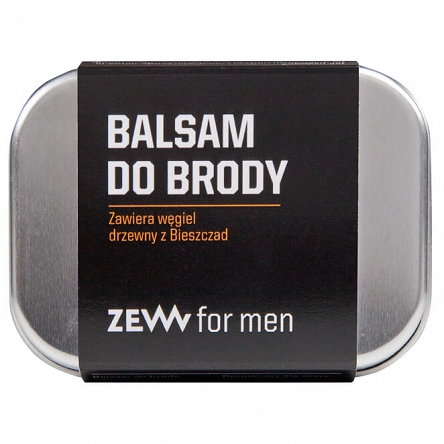 Balsam ZEW for men nawilżający z węglem drzewnym do brody 80ml Zew ZEW 5906874538111