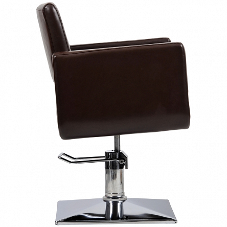 Fotel Italpro Bell brązowy dostępny w 48h  Fotele fryzjerskie Italpro