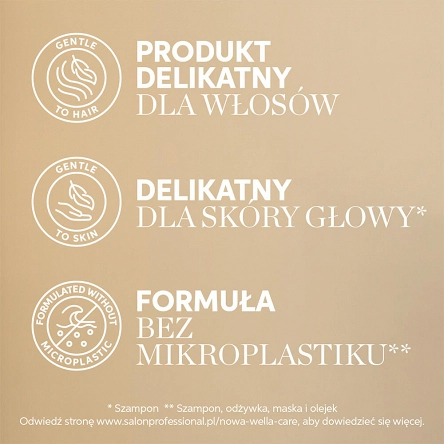 Szampon Wella Oil Reflection przywracający blask 1000ml Szampon regenerujący włosy Wella 4064666583198