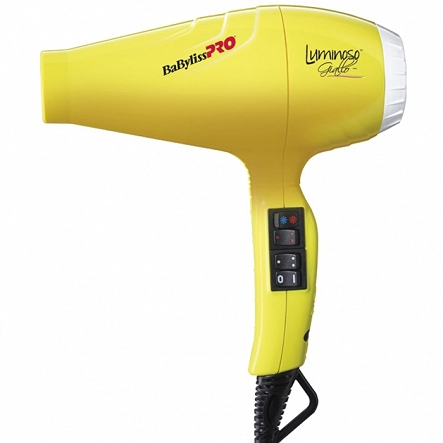 Suszarka BaByliss Pro BAB6350IYE Luminoso Giallo 2100W Suszarki do włosów BaByliss Pro 3030050134407