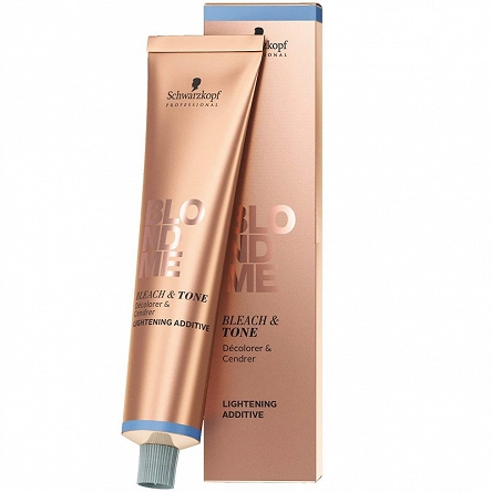 Krem Schwarzkopf BLONDME Bleach&Tone Czysty tonujący pastelowy odcień do włosów blond 60ml Farby do włosów blond Schwarzkopf 4045787369632
