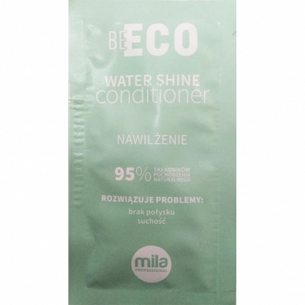 Odżywka Mila Professional Be Eco Water Shine nawilżająca do włosów, saszetka 10ml Odżywki do włosów Mila 5907688774924