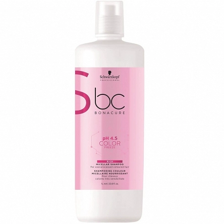 Szampon Schwarzkopf BC Color Freeze Rich nabłyszczający do włosów farbowanych 1000ml BC Color Freeze Linia do włosów farbowanych Schwarzkopf 4045787426441