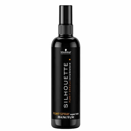 Spray Schwarzkopf Silhouette Pump Super Hold, utrwalający do włosów z atomizerem 200ml Spraye do włosów Schwarzkopf 4045787675368