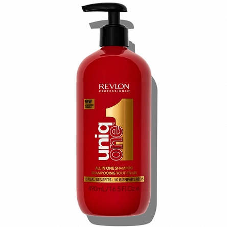 Szampon Revlon Uniq One 10w1 All in one, do wszystkich rodzajów włosów 490ml Szampony nawilżające Revlon Professional 8432225129846