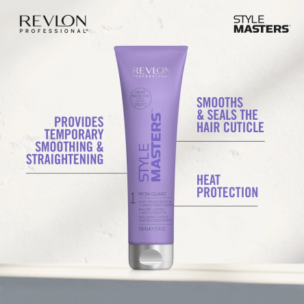 Balsam Revlon Style Masters Smooth Iron Guard wygładzający włosy 150ml Krem do włosów wygładzający Revlon Professional 8432225096827