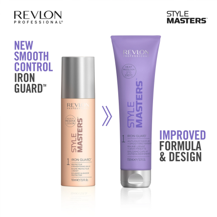 Balsam Revlon Style Masters Smooth Iron Guard wygładzający włosy 150ml Krem do włosów wygładzający Revlon Professional 8432225096827