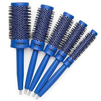 Zestaw Termix C.RAMIC PRINCESS BLUE 5 szczotek 17, 23, 28, 32, 43mm Szczotki do modelowania włosów Termix 8436007244659