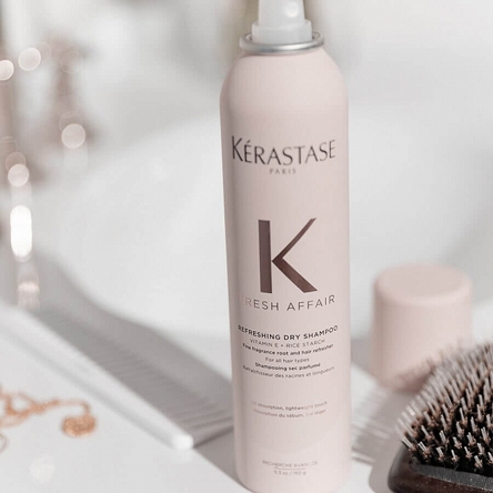 Suchy szampon Kerastase Fresh Affair odświeżający włosy 233ml Szampony suche Kerastase 884486442543