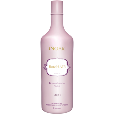 Rekonstruktor Inoar BotoHair do zabiegu termicznej odbudowy włosów BotoHair 1000ml Kosmetyki po keratynowym prostowaniu | produkty po keratynowym prostowaniu włosów Inoar 7896468370167