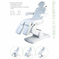 Fotel Panda Mateo kosmetyczny, podologiczny dostępny w 48H Fotele do pedicure Panda 6550