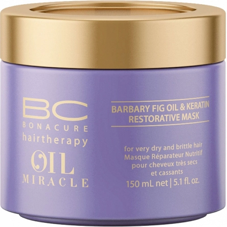 Maska Schwarzkopf BC Oil Miracle Barbary Fig Oil odbudowująca z olejkiem z opuncji figowej 150ml Maski nawilżające włosy Schwarzkopf 4045787269093