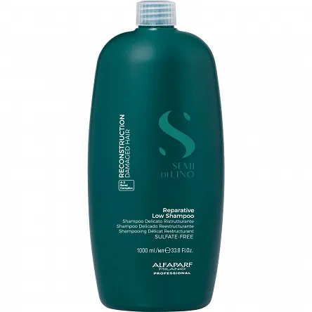 Szampon Alfaparf Semi Di Lino RECONSTRUCTION regenerujący włosy zniszczone 1000ml Szampon regenerujący włosy Alfaparf 8022297175300