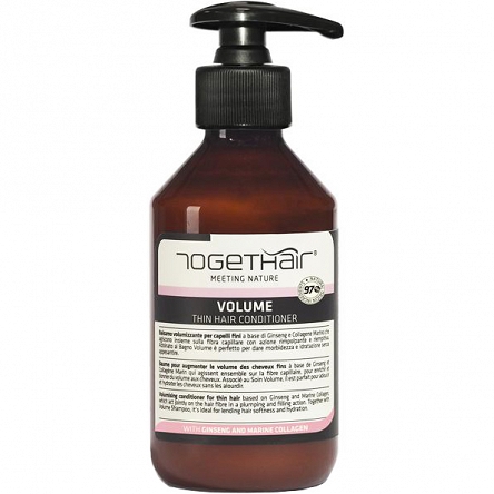 Naturalna odżywka Togethair Volume zwiększająca objętość włosów cienkich 250ml Togethair 8002738183378
