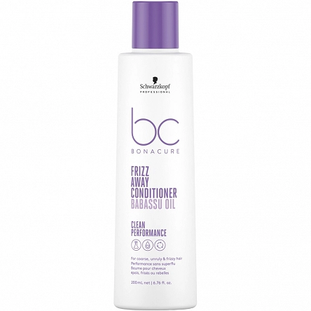 Odżywka Schwarzkopf BC Bonacure Frizz Away wygładzająca do włosów puszących się 200ml Schwarzkopf 4045787725537