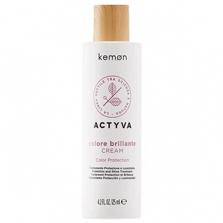 Krem Kemon Actyva Colore Brillante regenerujący bez spłukiwania do włosów farbowanych 125ml Odżywki do włosów Kemon 8020936072775