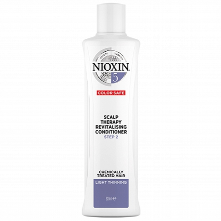 Odżywka Nioxin System 5 rewitalizująca przeznaczona do włosów po zabiegach chemicznych 300ml Odżywki do włosów zniszczonych Nioxin 3614226738028