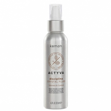 Fluid Kemon Actyva Disciplina Crysta, wygładzający włosy 125ml Kemon 8020936079316