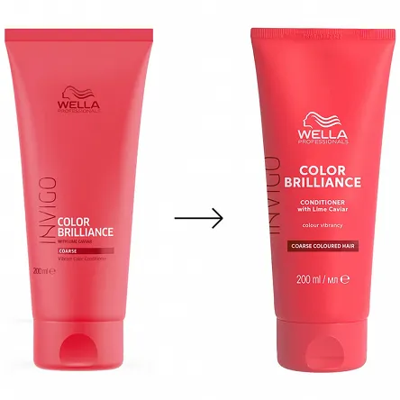 Odżywka Wella INVIGO Color Brilliance do włosów grubych, farbowanych 200ml Odżywki do włosów farbowanych Wella 4064666339252