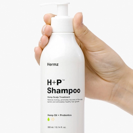 Szampon Dermz H+P nawilżający skórę głowy i włosy z konopią i kwasem salicylowym 300ml Dermz 5907222288238
