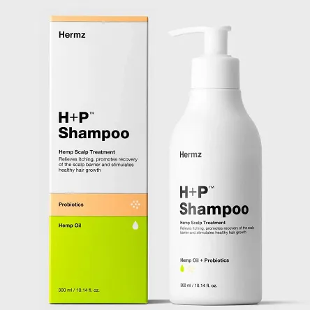 Szampon Dermz H+P nawilżający skórę głowy i włosy z konopią i kwasem salicylowym 300ml Dermz 5907222288238
