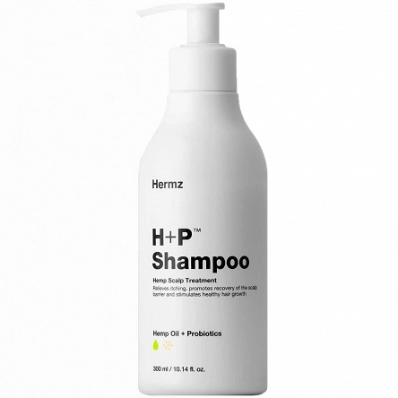 Szampon Dermz H+P nawilżający skórę głowy i włosy z konopią i kwasem salicylowym 300ml Dermz 5907222288238