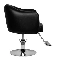 Fotel fryzjerski Hair System HS05, czarny dostępny w 48h Fotele fryzjerskie Hair System 5906717420047