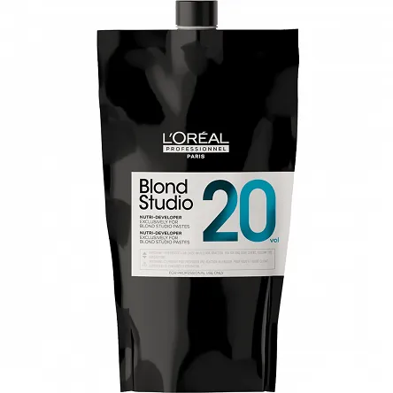 Aktywator, oxydant Loreal Blond Studio Nutri-Developer 6%, 9% lub 12% 1000ml Oxydanty do farb L'Oreal Professionnel 3474636979196