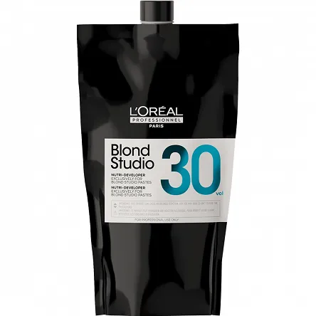 Aktywator, oxydant Loreal Blond Studio Nutri-Developer 6%, 9% lub 12% 1000ml Oxydanty do farb L'Oreal Professionnel 3474636979196
