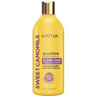 Szampon Kativa Sweet Camomile do włosów farbowanych 500ml Sweet Camomile - Pielęgnacja włosów blond Kativa 7750075029552