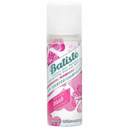 Szampon Batiste Blush suchy, kwiatowy do włosów 50ml Szampony nawilżające Batiste 5010724527399