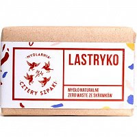 Mydło 4 Szpaki Zero waste naturalne lastryko ze skrawków do ciała 110g Peeling do rąk 4 Szpaki 5903641980005