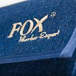 Komplet 6 grzebieni barberskich Fox Barber Expert w etui jeansowym zestawy grzebieni fryzjerskich Fox 5904993464410