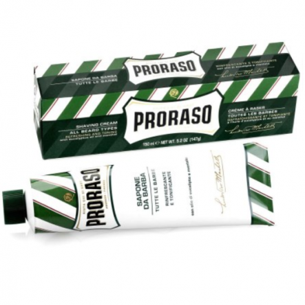 Krem do golenia Proraso Green Shaving Cream do skóry normalnej 150ml Proraso Proraso 8004395001118