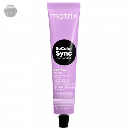 Toner kwasowy 10PA Matrix SoColor Sync Pre-bonded do włosów 90ml Koloryzacja ton w ton Matrix 3474636993895