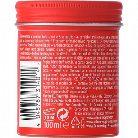 Guma Schwarzkopf OSIS+ Thrill Texture do włosów 100ml Gumy do włosów Schwarzkopf 4045787935998