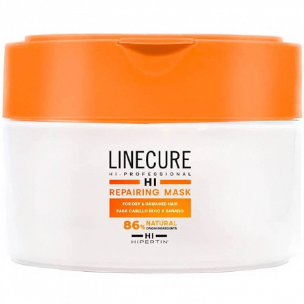 Maska do włosów Hipertin Linecure Hair Mask Deep Repair głęboko regenerująca 250ml Maska do włosów zniszczonych Hipertin 8430190067309