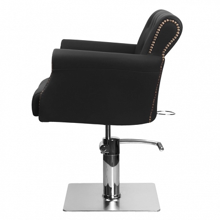 Fotel Hair System Ber 8541 fryzjerski czarny dostępny w 48 Fotele fryzjerskie Gabbiano 5906717417214