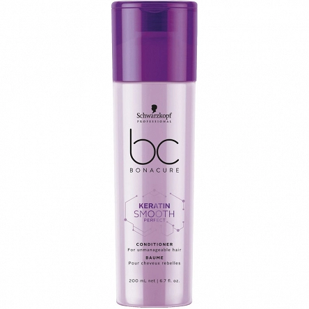 Odżywka Schwarzkopf BC Keratin Smooth Perfect wygładzająca do włosów puszących się 200ml Odżywki wygładzające Schwarzkopf 4045787429671