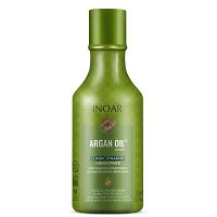 Szampon + odżywka Inoar Argan Oil, wygładzający 2x250ml Włosy puszące się Inoar 7898581083092