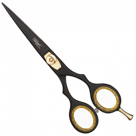 Nożyczki fryzjerskie Euro Stil Black Matt, rozmiar 5,5 Euro Stil 8423029040772