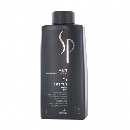 Szampon Wella SP Men Sensitive Shampoo do wrażliwej skóry głowy 1000ml Szampony do wrażliwej skóry głowy Wella 8005610567167