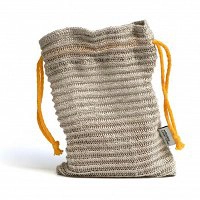 Woreczek lniany 4 Szpaki na mydło/szampon w kostce Szampony do włosów 4 Szpaki