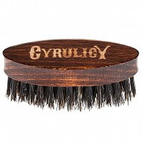 Kartacz podróżny Cyrulicy, do brody i wąsów z naturalnej szczeciny z dzika Narzędzia i akcesoria Cyrulicy 5903699342053