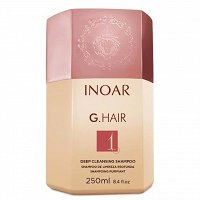 Szampon Inoar G.Hair do kuracji keratynowej dla włosów niesfornych i trudnych 250ml Trwała i prostowanie Inoar 7908124401136